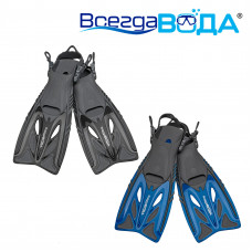 BBF510 ВсегдаВОДА Ласты детские р32-37 застежка, 12шт/кор