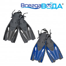 BBF517 ВсегдаВОДА Ласты детские р27-31 застежка, 12шт/кор