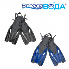 BBF518 ВсегдаВОДА Ласты детские р32-37 застежка, 12шт/кор