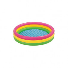 57412 Intex Детский бассейн Радуга 2+, 3кольца,114х25см, 6...