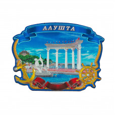 ANR-55-1 Магнит Алушта морской фольга
