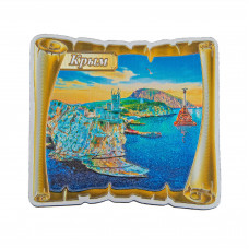 SCN-7 магнит Крым свиток фольга